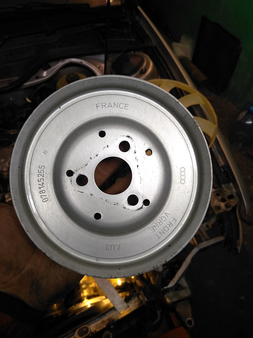 Замена вискомуфты. Снятие и ремонт генератора. Установка обгонной муфты ...