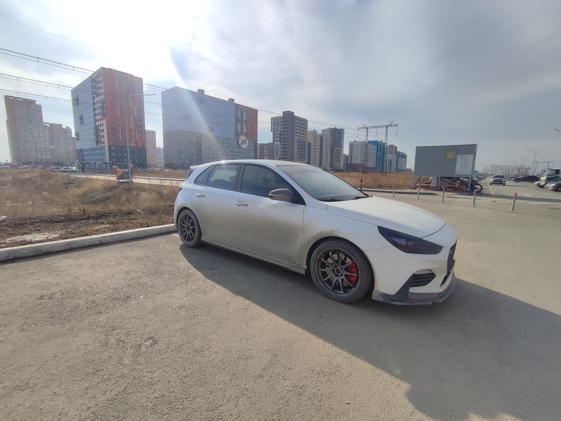 Одел летнюю резину, мишлен пилот спорт — Hyundai i30 N, 2 л, 2019 года ...