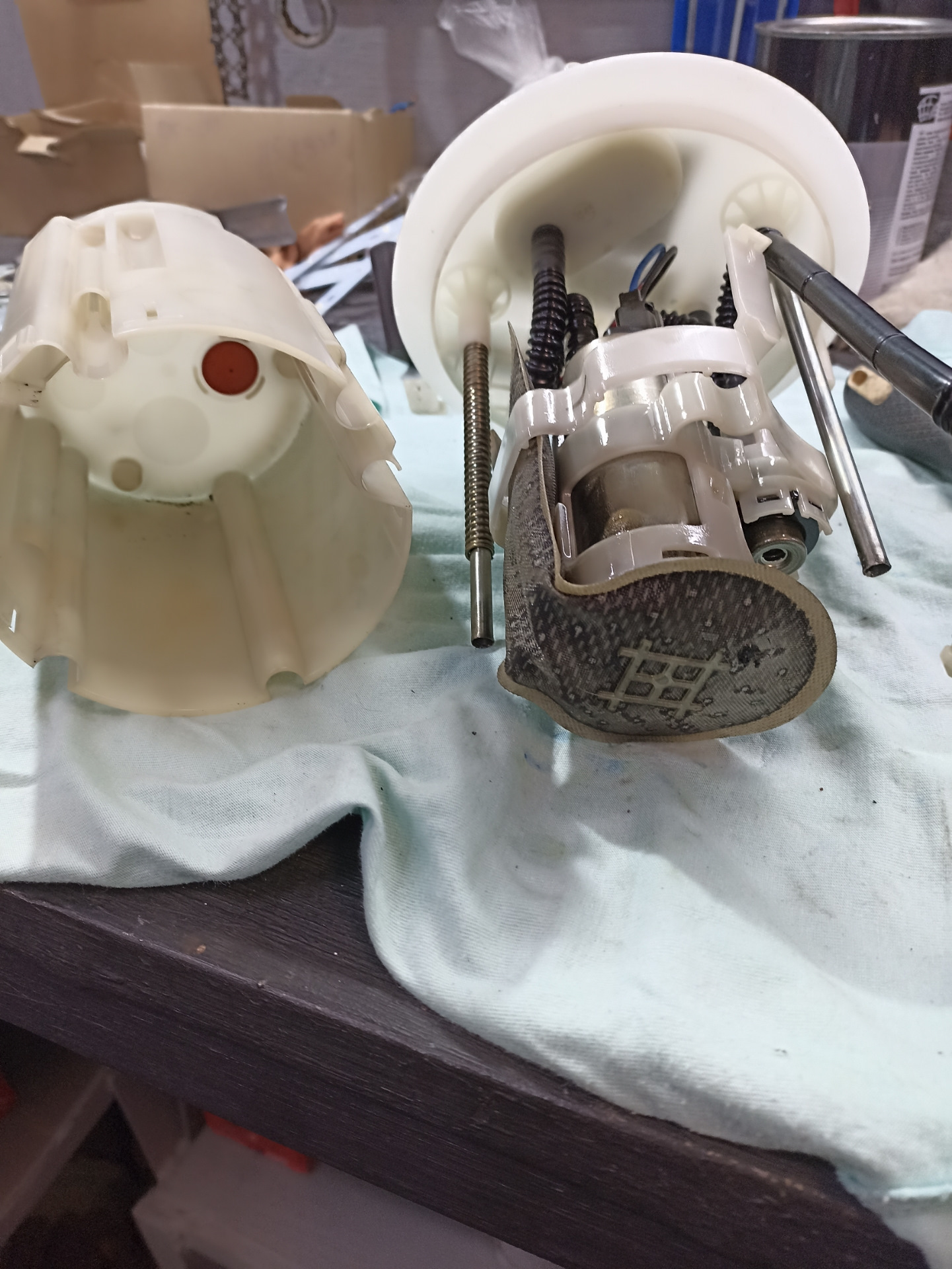 Насос BOSCH 0580453453+фильтор тонкой очистки — Citroen C4 L, 1,6 л ...