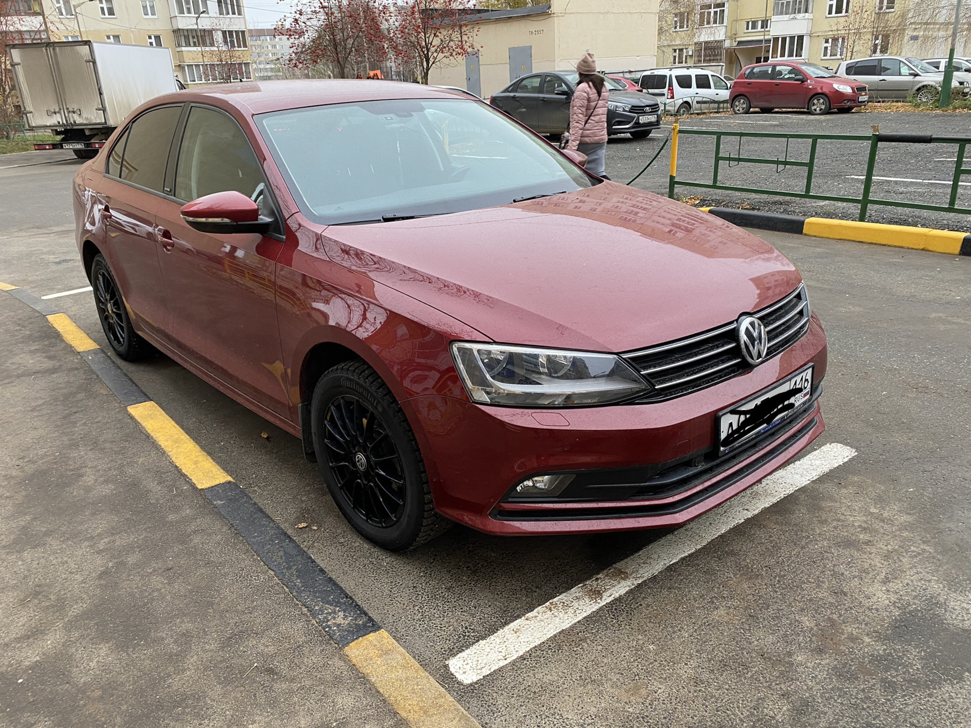 Замена колес и обновка — Volkswagen Jetta VI, 1,6 л, 2016 года | колёсные  диски | DRIVE2