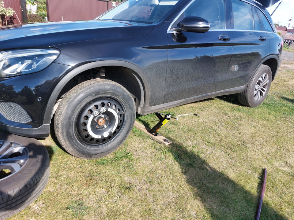 Докатка+домкрат — Mercedes-Benz GLC-Class (X253), 2,1 л, 2019 года ...