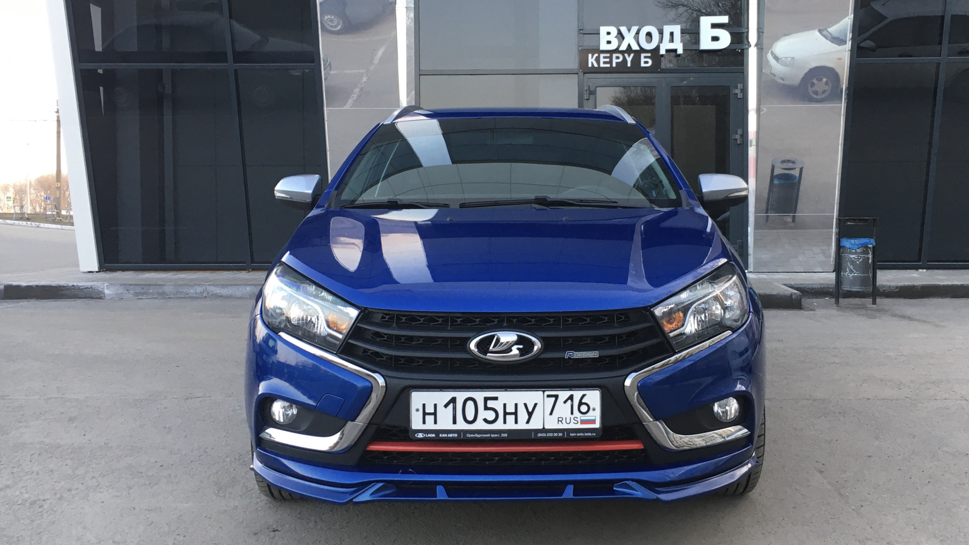 Lada Vesta SW 1.6 бензиновый 2020 | R-design на DRIVE2