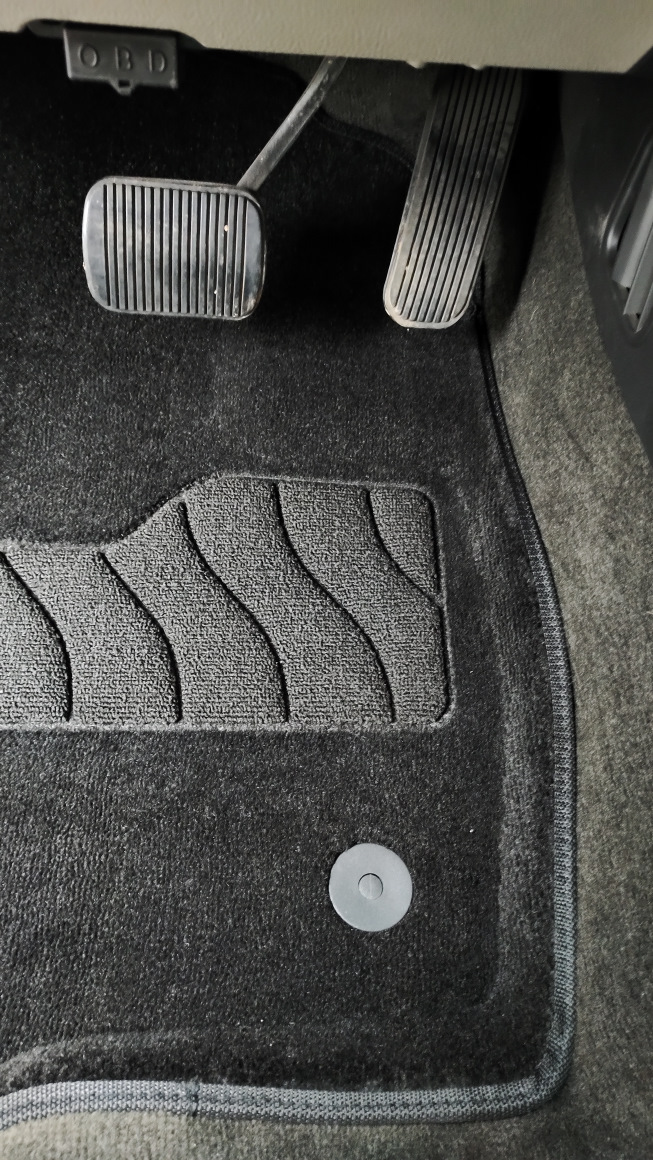 Ворсовые коврики в салон — Ford Explorer (5G), 2 л, 2013 года ...