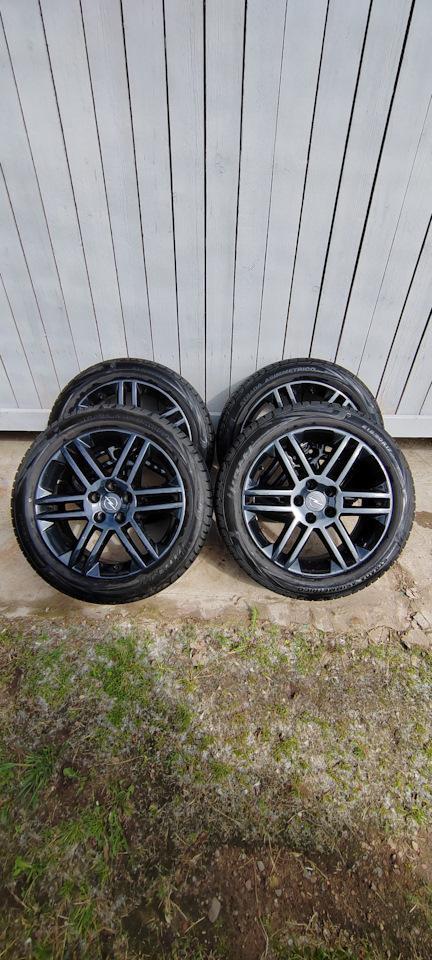 Шины летние Viatti 215/50 R17, литые диски 7Jx17 ET41 5x110 на Opel ...