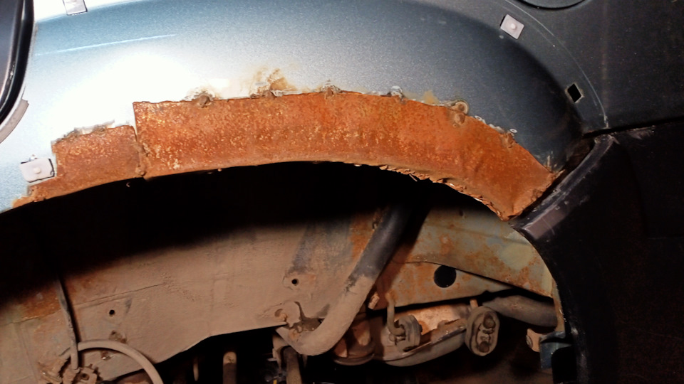 Задний арка кирдык пришёл — Hyundai Tucson (JM), 2,7 л, 2005 года ...