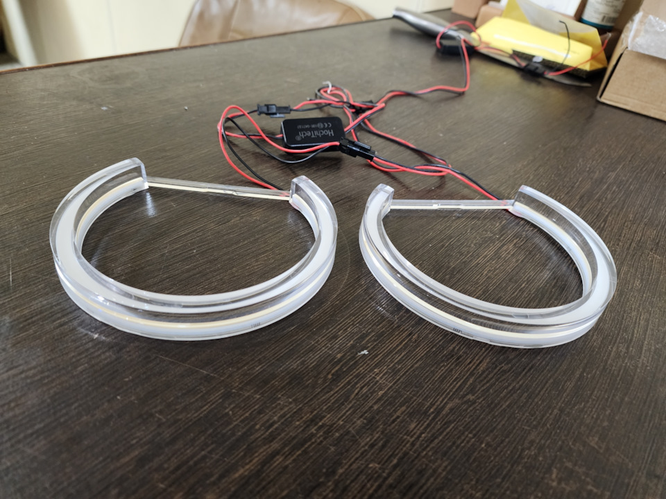 3D, , Ангельские глазки"😁 — BMW 7 series (E38), 3,5 л, 1994 года ...