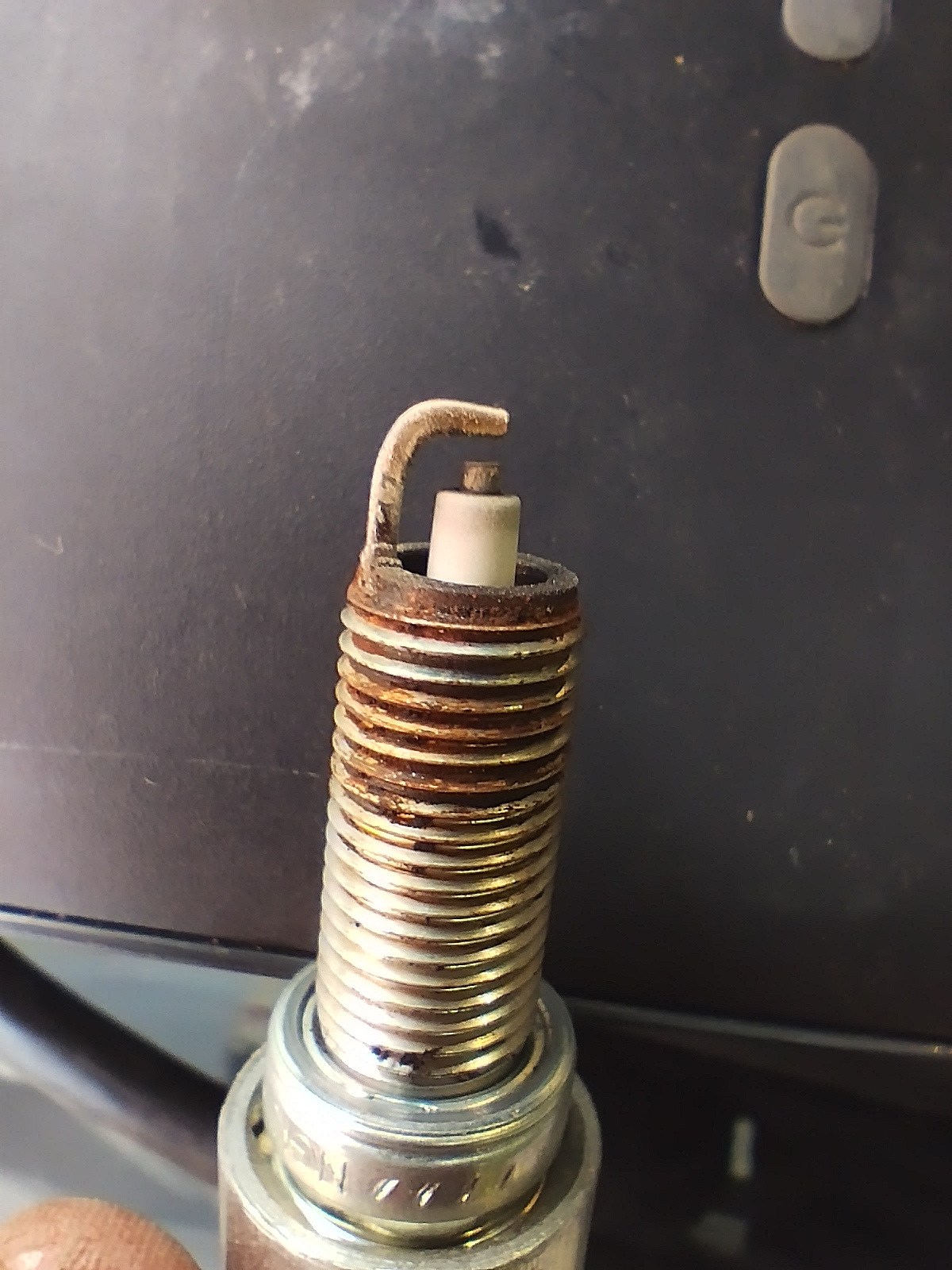 Нагар на свечах, что думаете? — Hyundai Solaris, 1,4 л, 2011 года ...