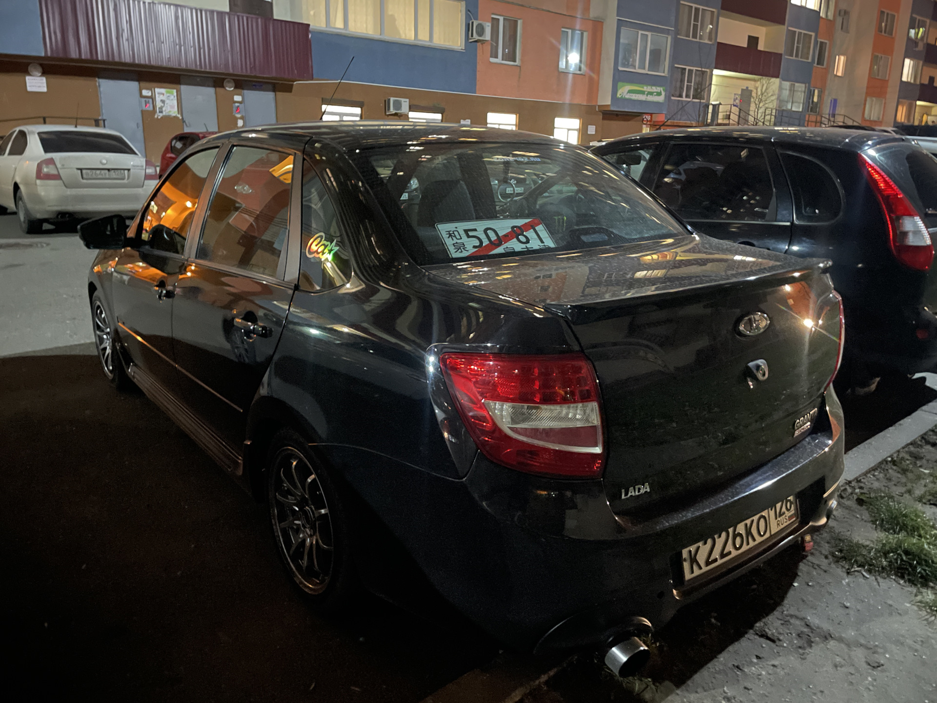 Врываемся в мир колхоза с двух ног — Lada Granta Sport, 1,6 л, 2018 ...