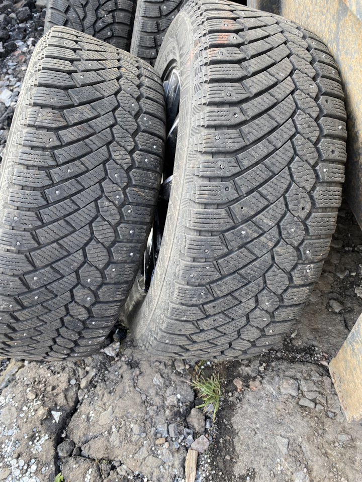 Шины зимние шипованные Pirelli 235/55 R17, литые диски 7,5Jx17 ET50 ...