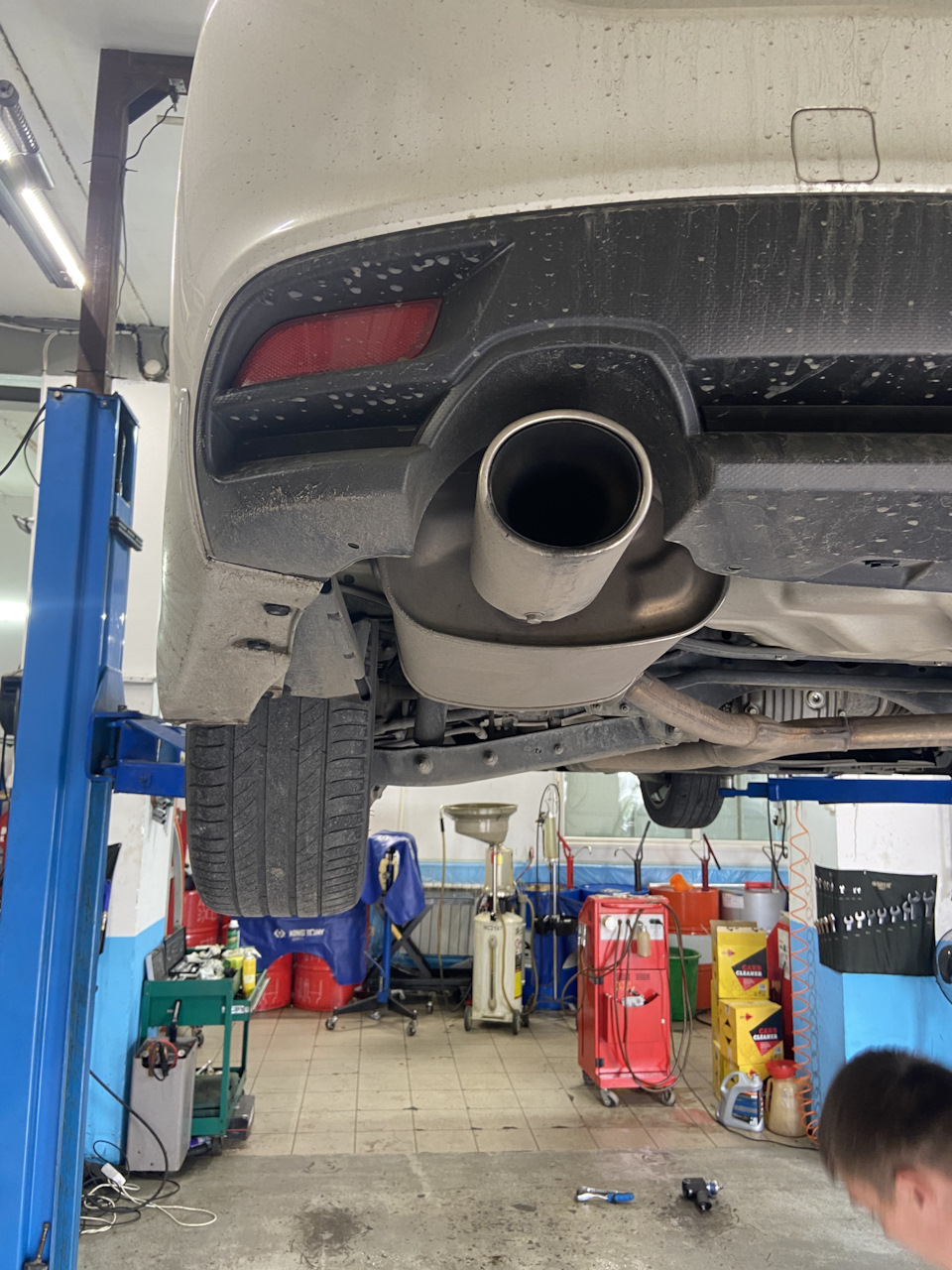 Замена втулок стабилизатора — Subaru Levorg (VM), 1,6 л, 2015 года ...