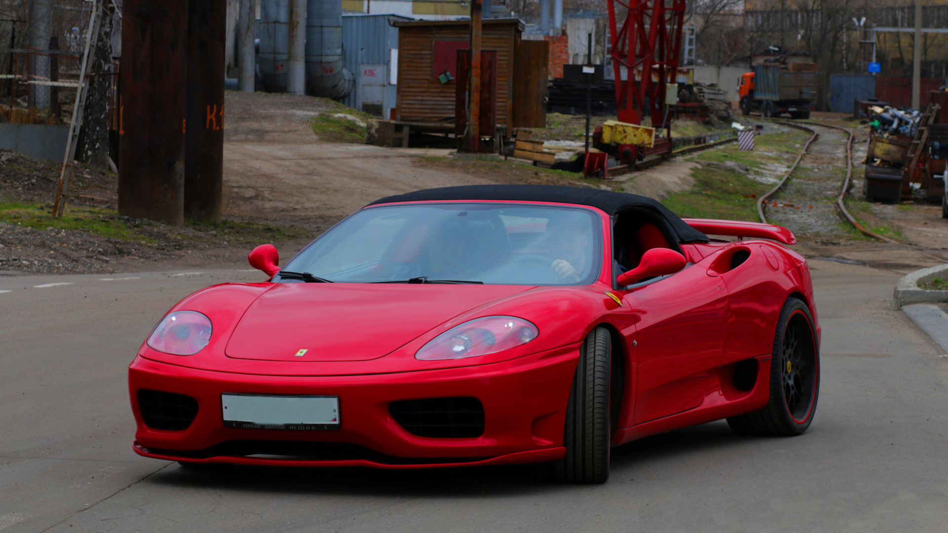 Ferrari 360 сзади