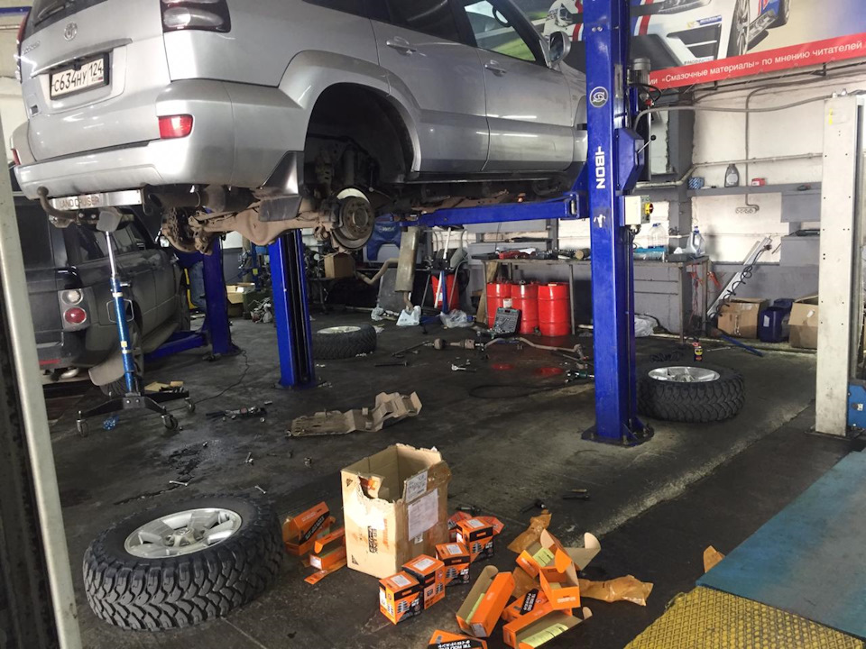 Фото в бортжурнале Toyota Land Cruiser Prado 120-series