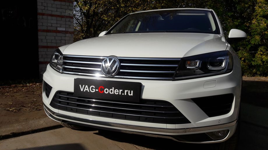 Активация touareg. TPMS Туарег НФ доустановка.