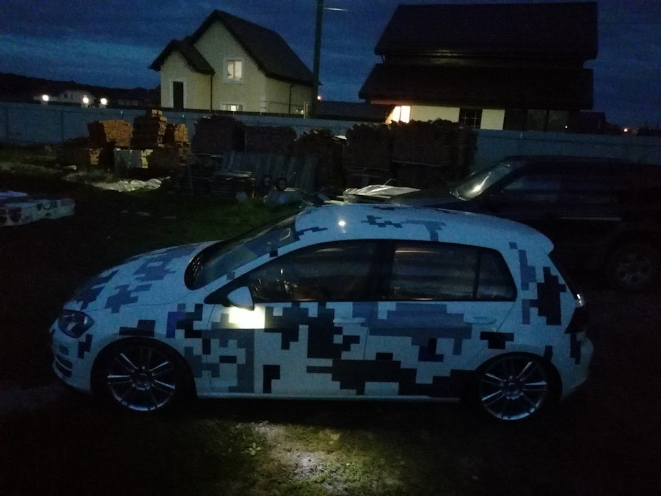 Photo from the logbook Volkswagen Golf Mk7