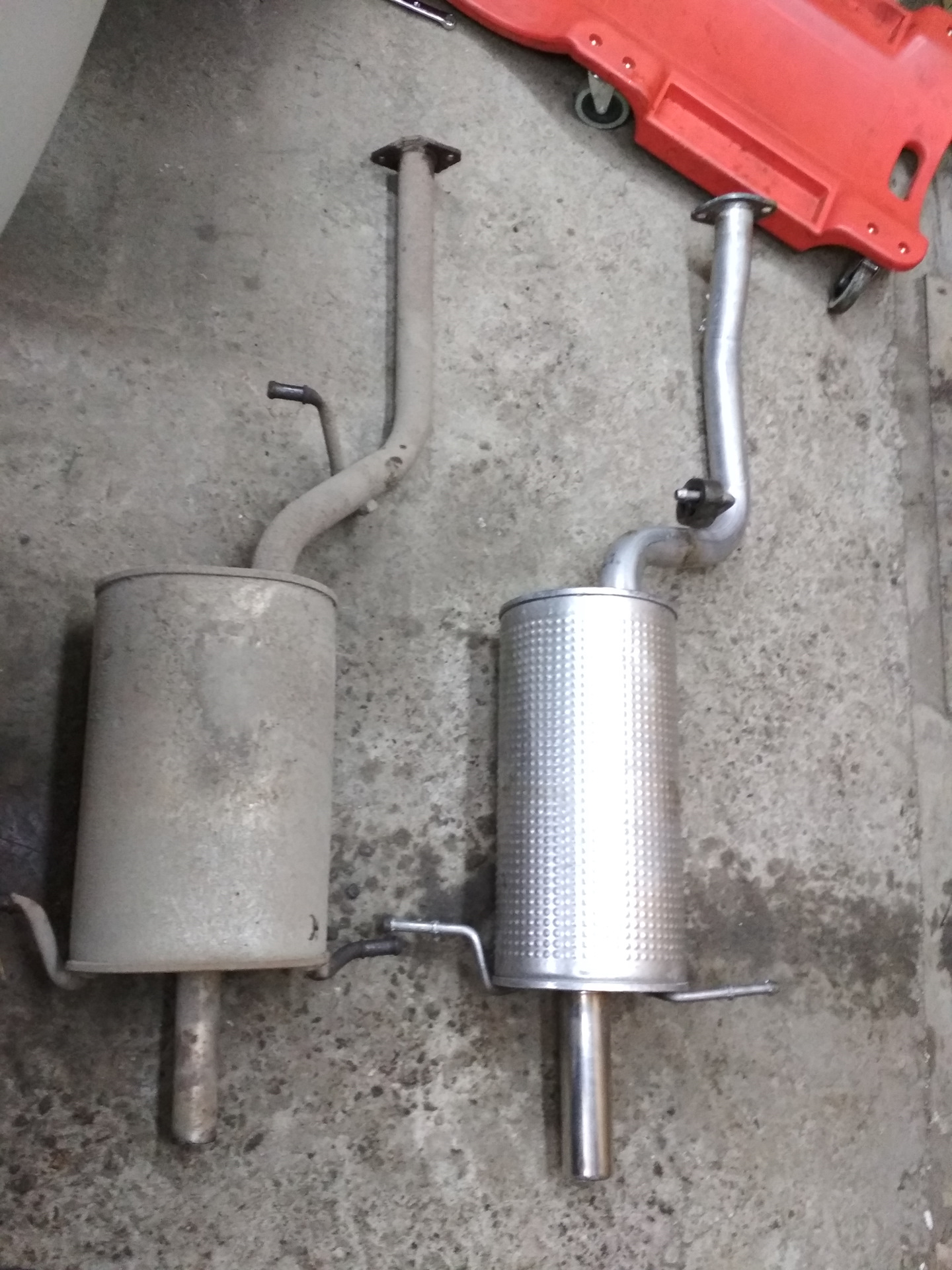 ГлушителЬ POLMOSTROW — Subaru Impreza (GD/GG), 1,5 л, 2007 года ...