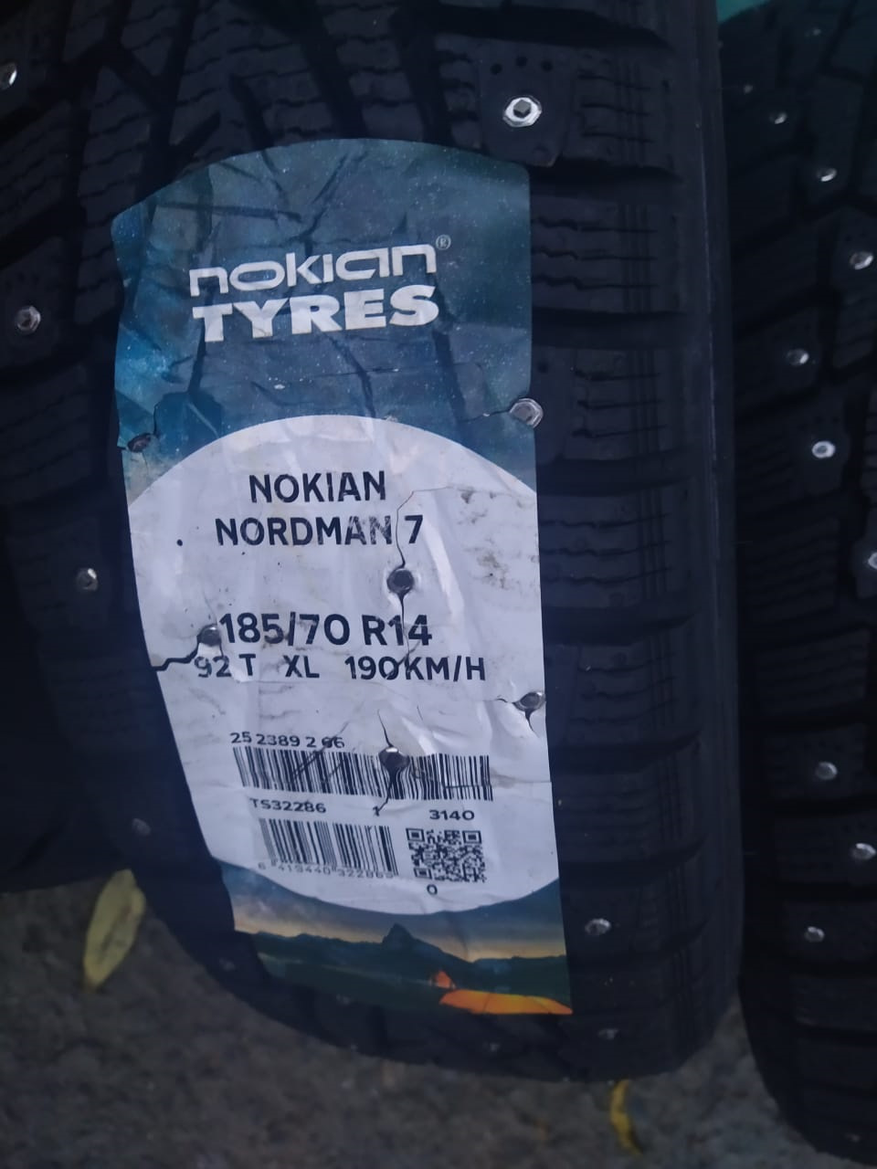 Nokian nordman 185 60 r14