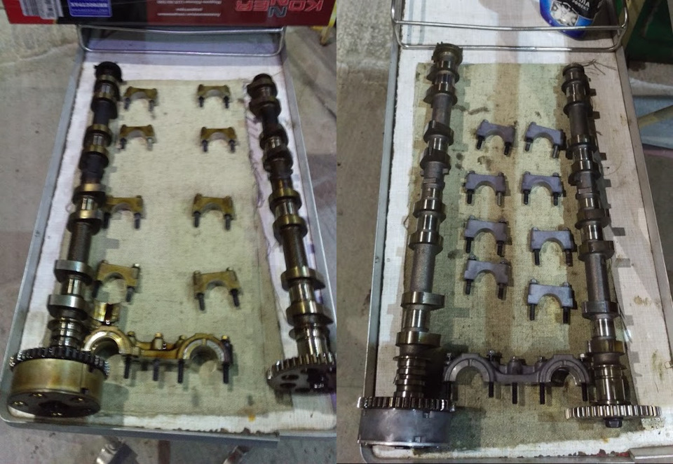 Замена прокладки ГБЦ — Часть 4 — Чистка, мойка всего (чем мыть мотор и ...