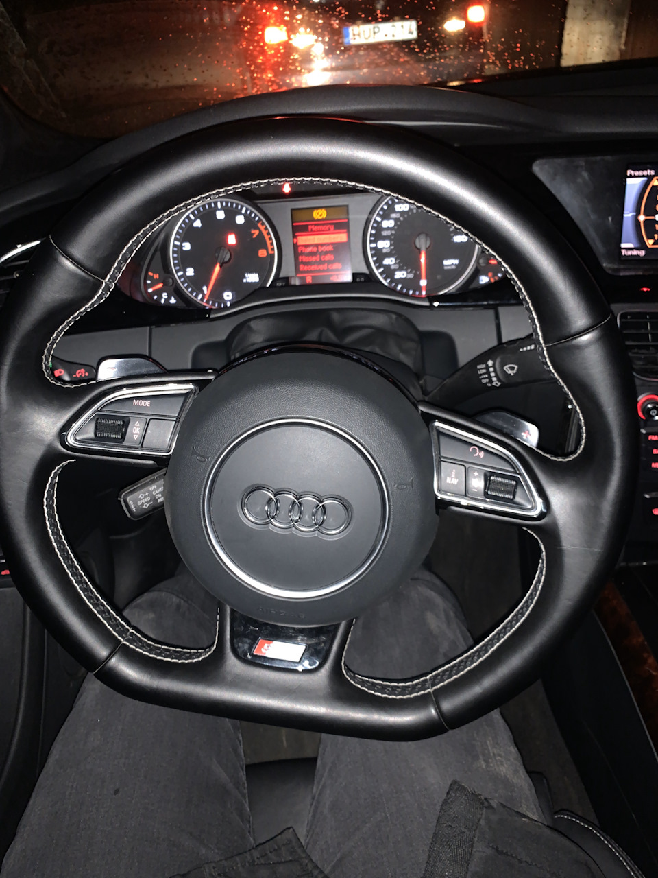 Ауди а5 как снять руль Audi S-line руль с лепестками установка - Audi A4 (B8), 2 л, 2010 года стайлинг 