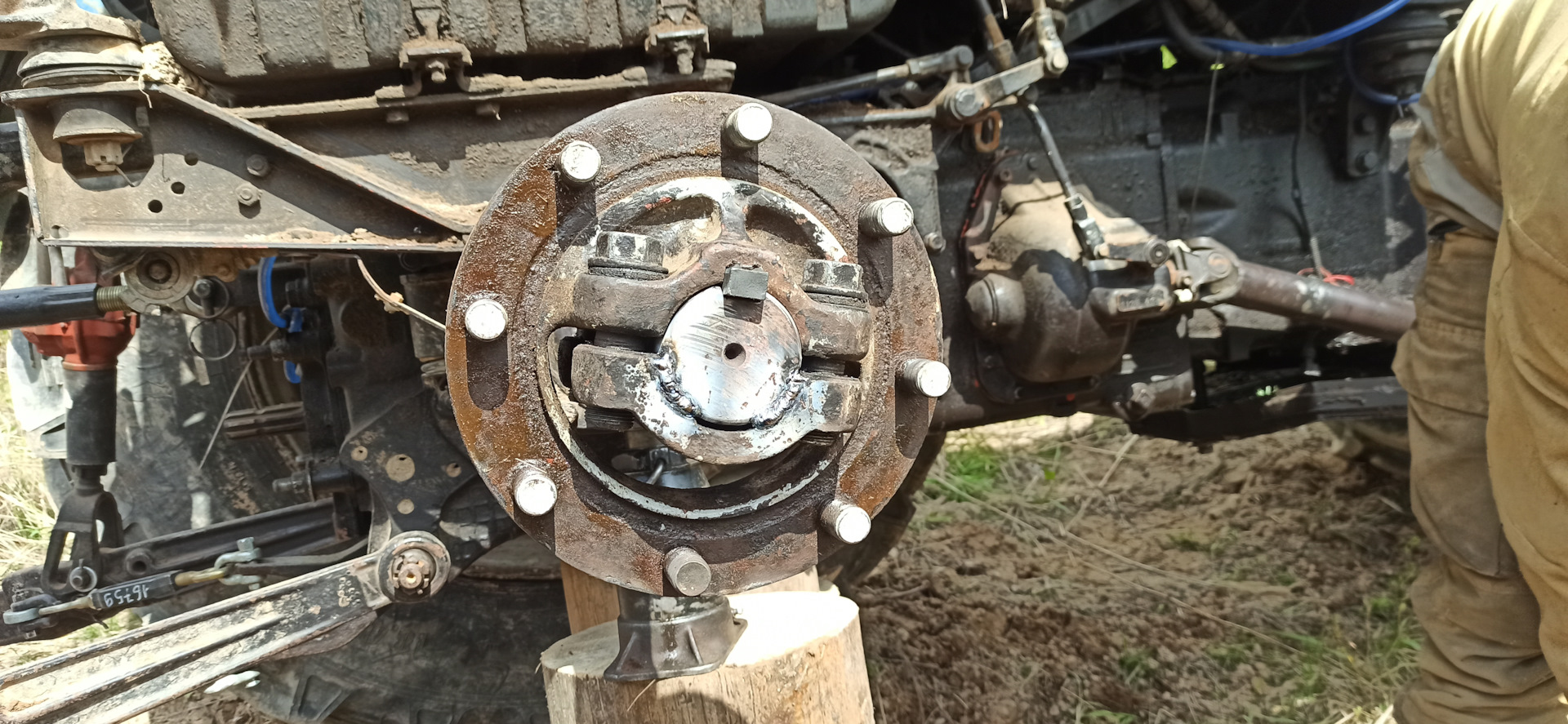 Сорвало шпонку полуоси МТЗ-82 — Сообщество «Сделай Сам» на DRIVE2