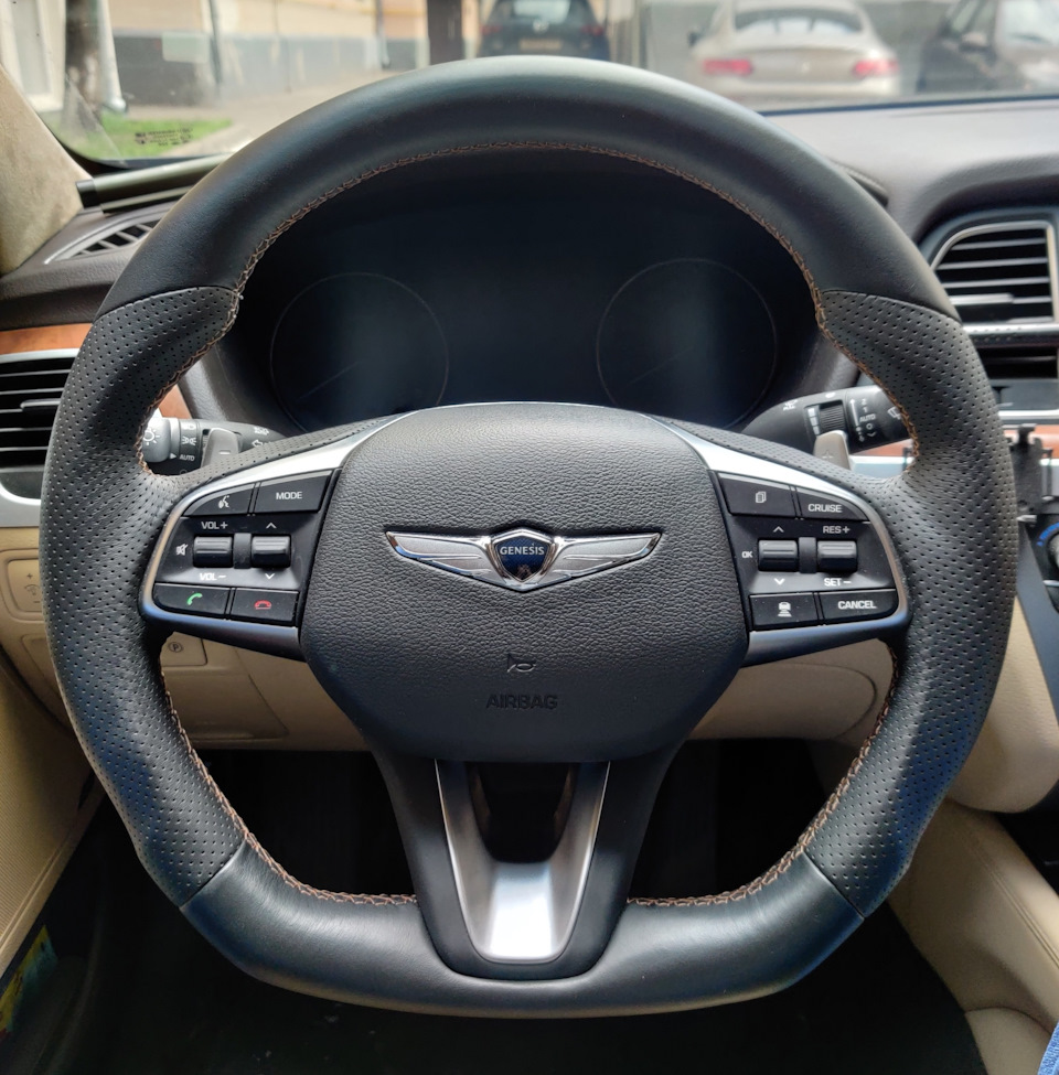 Новый руль и ручка АКПП — Hyundai Genesis (2G), 3,8 л, 2015 года | тюнинг |  DRIVE2