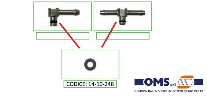 Штуцер обратки камаз common rail