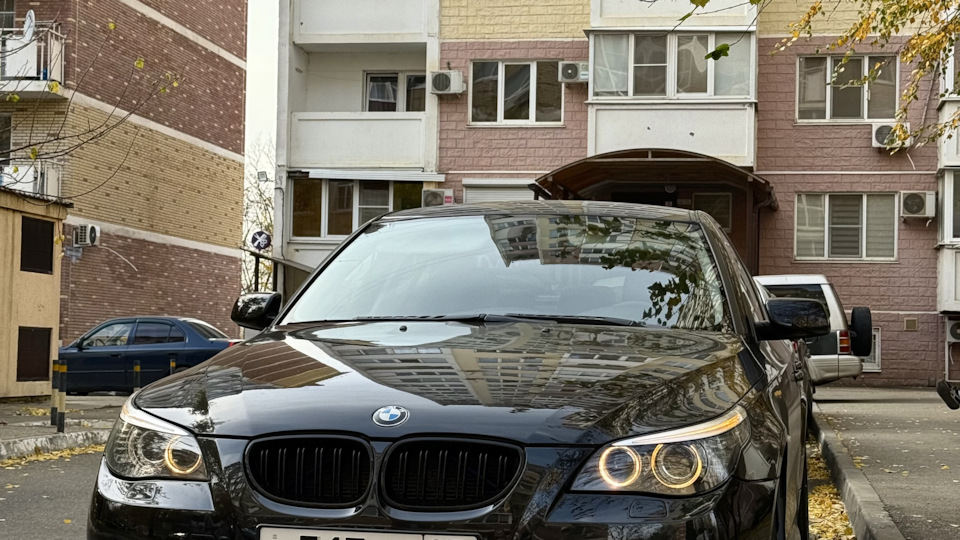 BMW 5 series Черная пантера