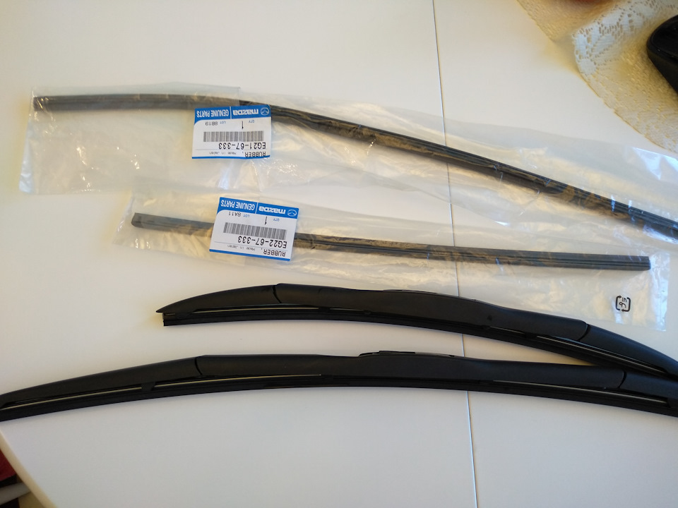 EG2167333 РЕЗИНКА / RUBBER, BLADE-FRONT Mazda | Запчасти на DRIVE2