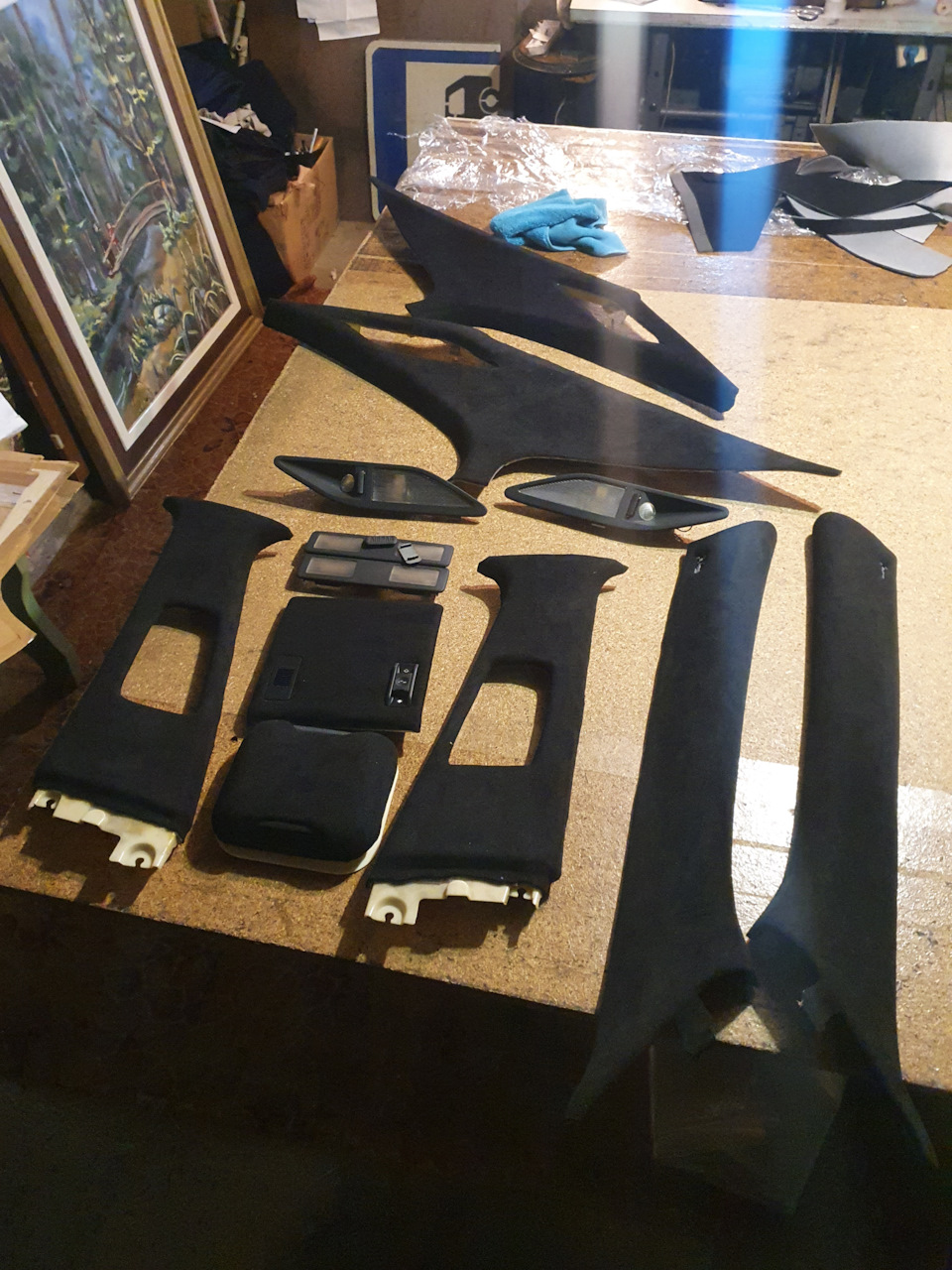 уже стойки перетянул)тренился на них по совету опытных)) — BMW 5 series (E39)