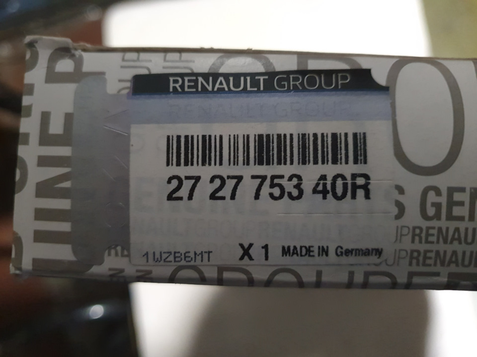 272775340R Фильтр салона RENAULT | Запчасти на DRIVE2