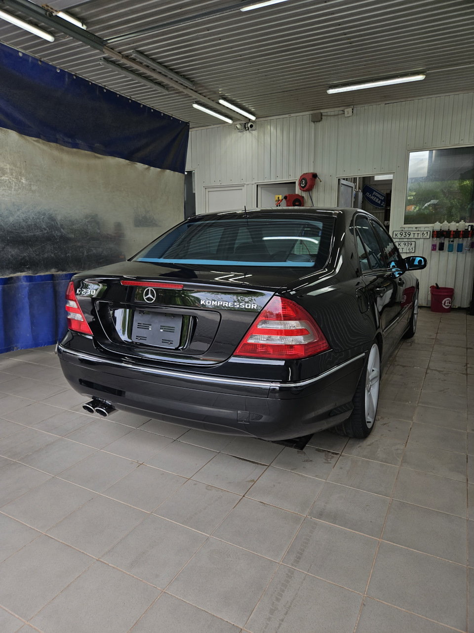 Фото в бортжурнале Mercedes-Benz C-Class (W203)
