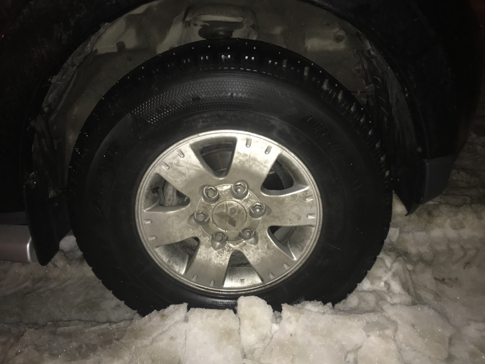 Колеса — Mitsubishi Pajero (4G), 3 л, 2007 года | шины | DRIVE2