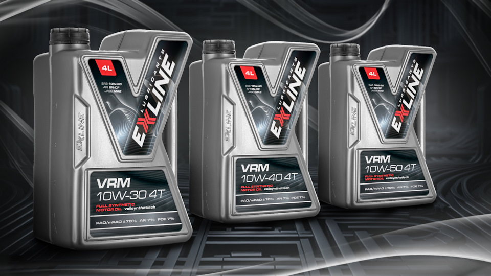МОТОМАСЛА EXLINE VRM — EXLINE LUBRICANTS на DRIVE2