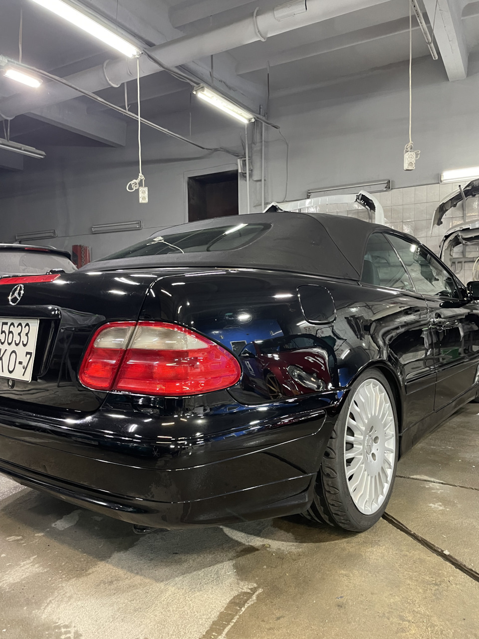 Просевшие заниженные Weitec — Mercedes-Benz CLK (W208)
