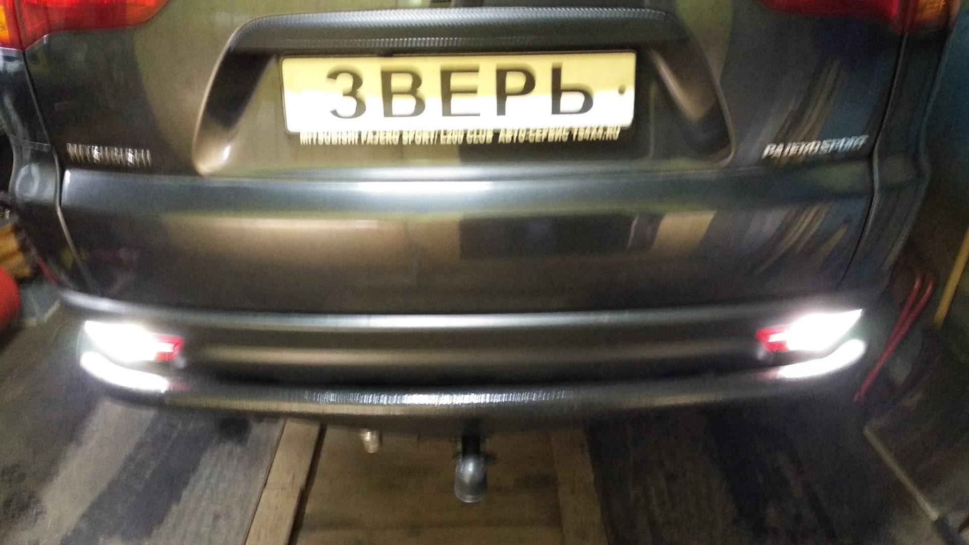 задний ход паджеро спорт 2.