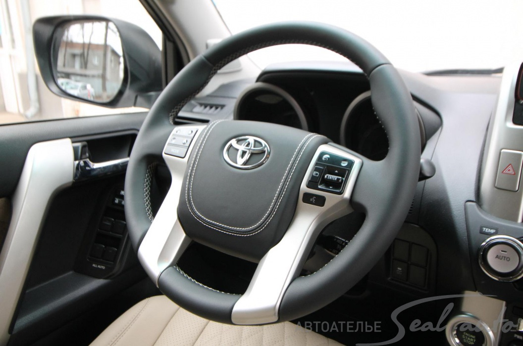 Как снять подушку прадо 150 Новый фото и видео проект по перетяжке салона Toyota Prado 150 c изменением анат