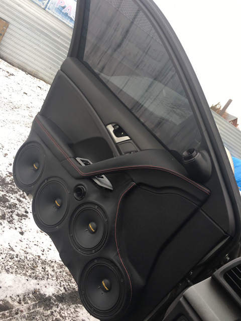 Дверные карты хонда аккорд 8 под автозвук