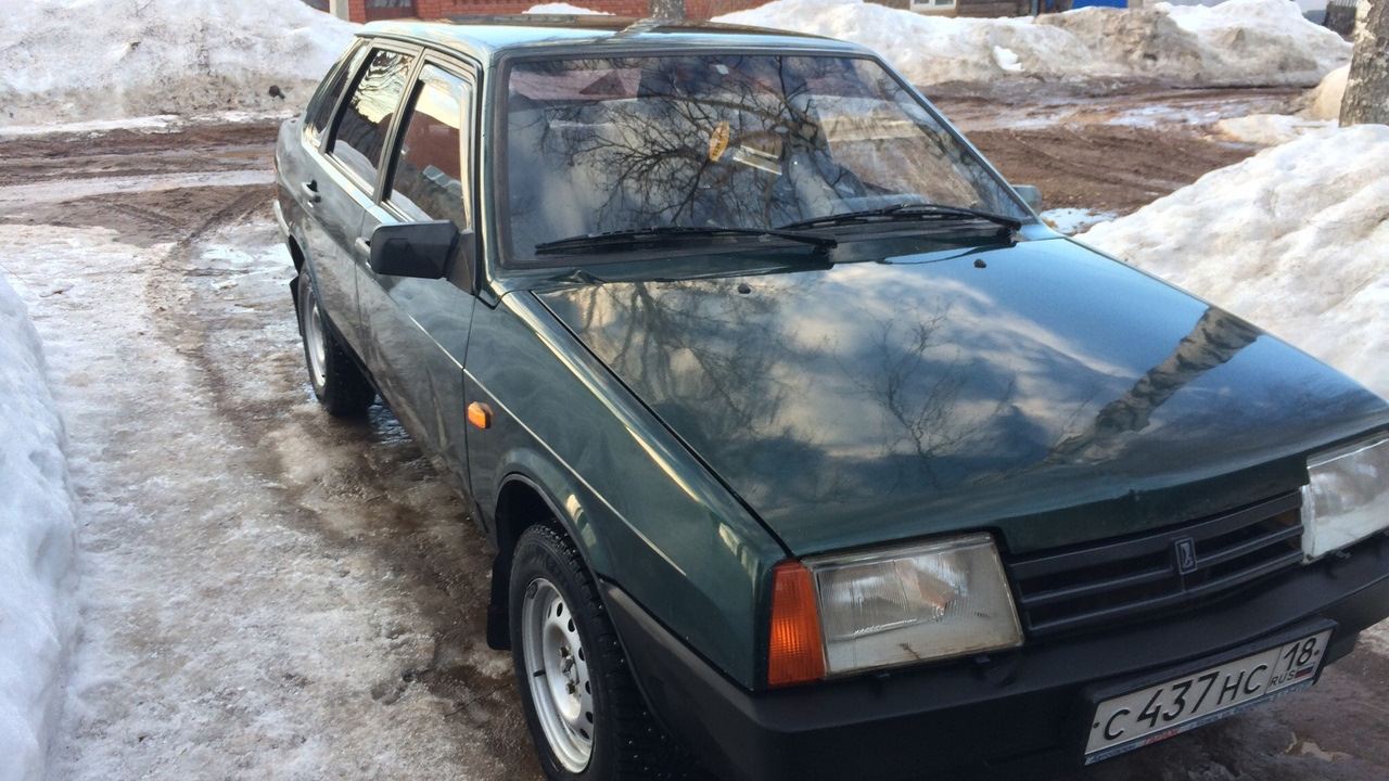 Lada 21099 1.5 бензиновый 2003 | i пыхтит, да едет на DRIVE2