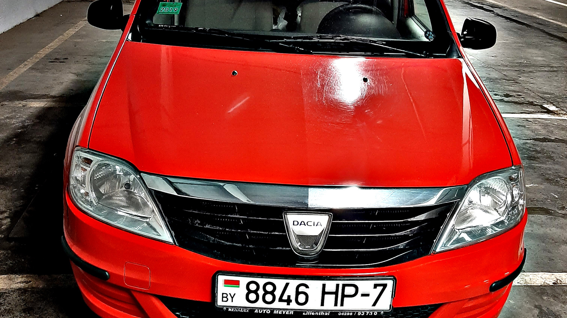 Dacia Logan MCV (1G) 1.4 гибридный (Plug-in) 2009 | Red Wings на DRIVE2