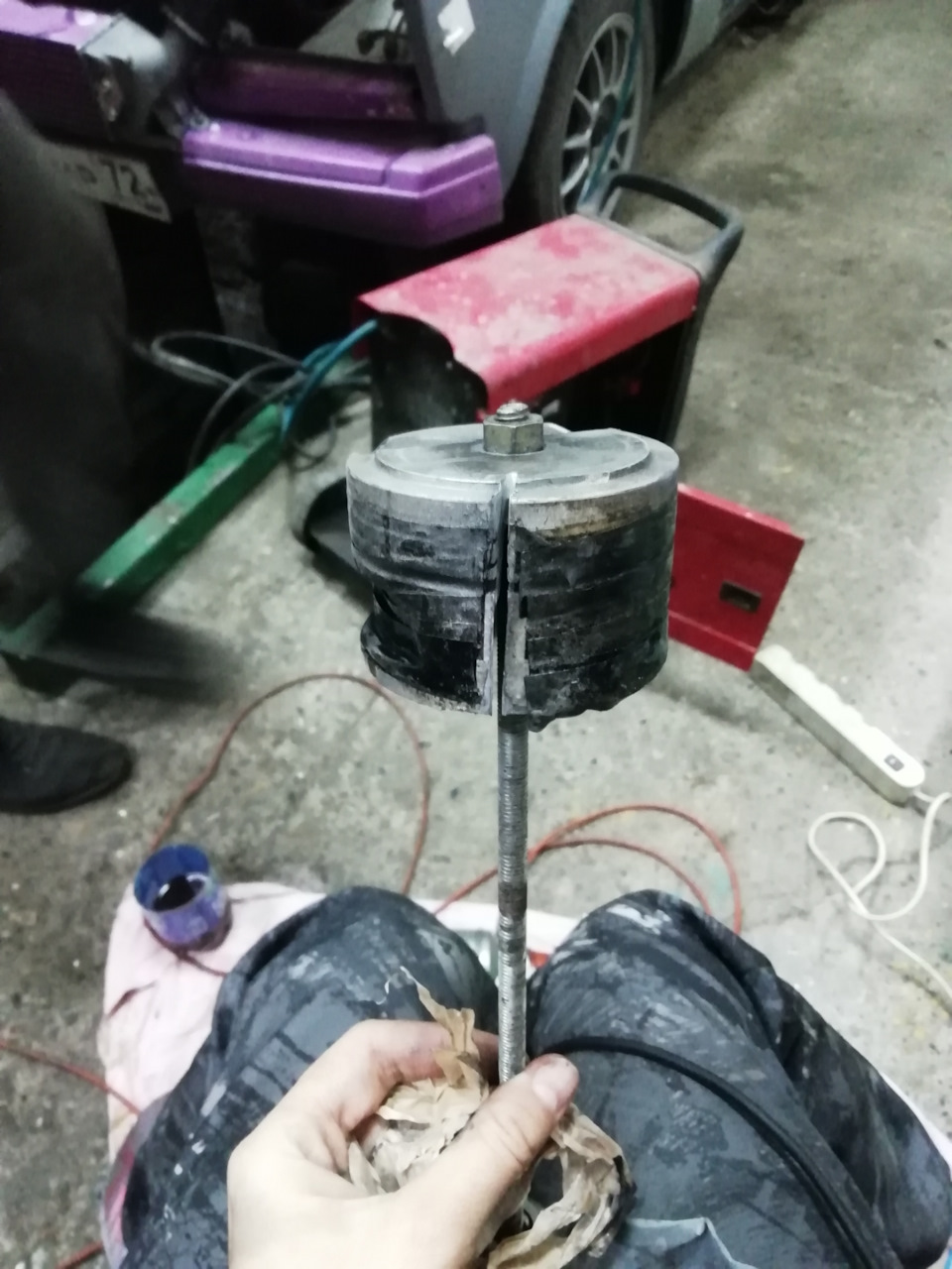 Хон в цилиндрах — Toyota Sprinter (100), 1,5 л, 1993 года | своими ...