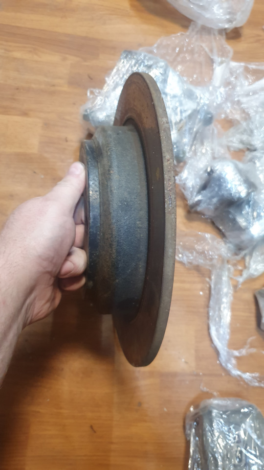 Комплект тормозных дисков оригинал Хонда аккорд 8 на Honda Accord (8G ...