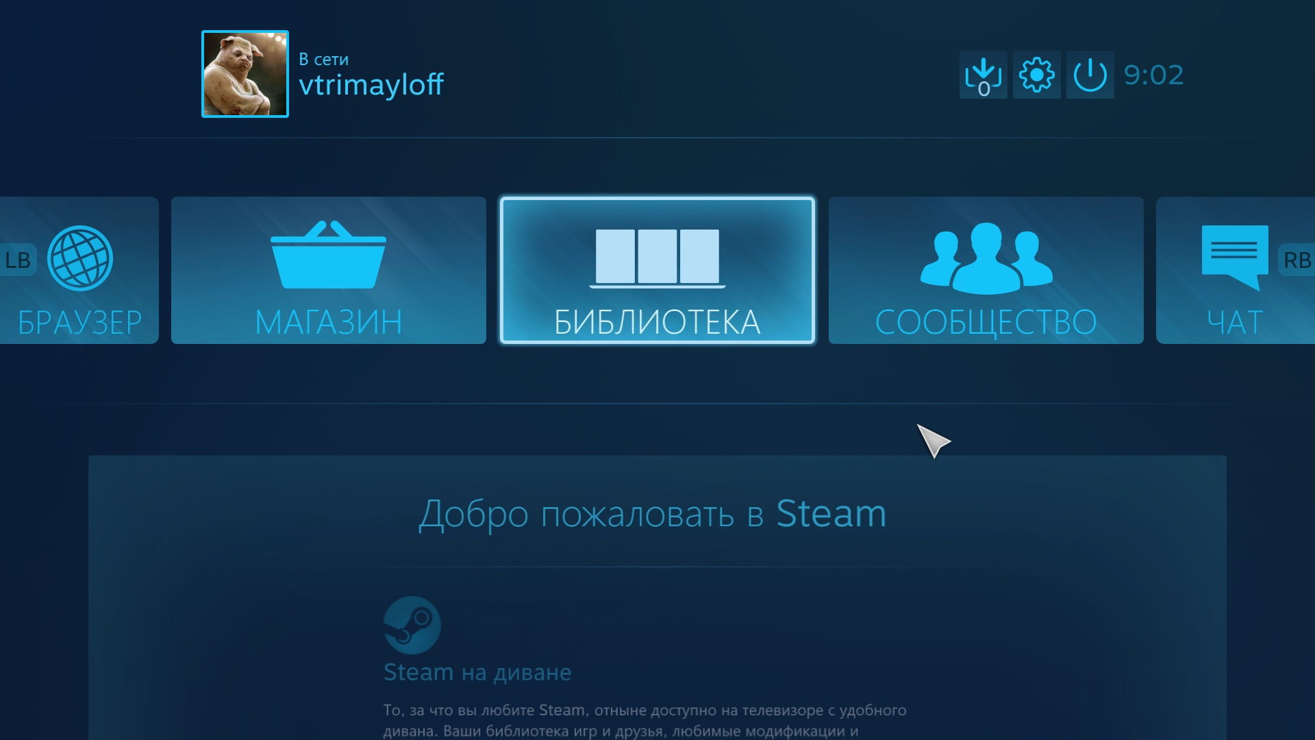 Steam big picture не на весь экран фото 12