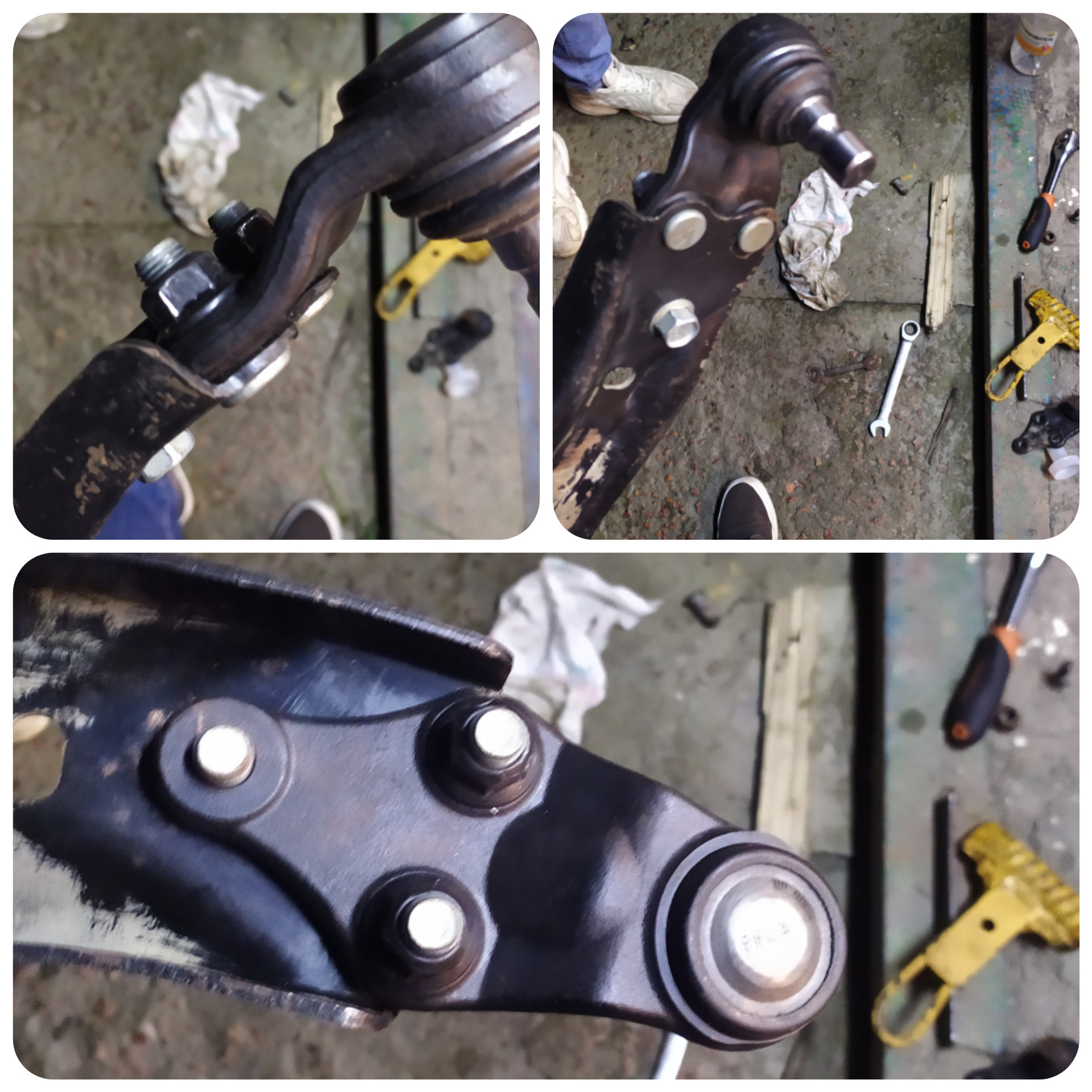 снял рычаги 6