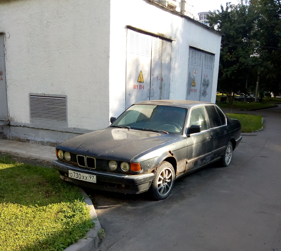 Москва-ЗАО-BMW 7 серия — Сообщество «Брошенные Машины» на DRIVE2