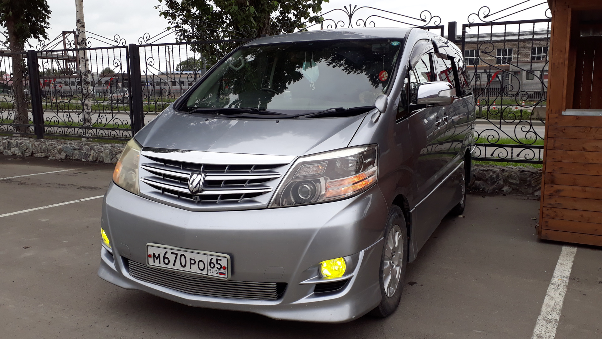 Toyota Alphard 3.0 бензиновый 2005 | на DRIVE2