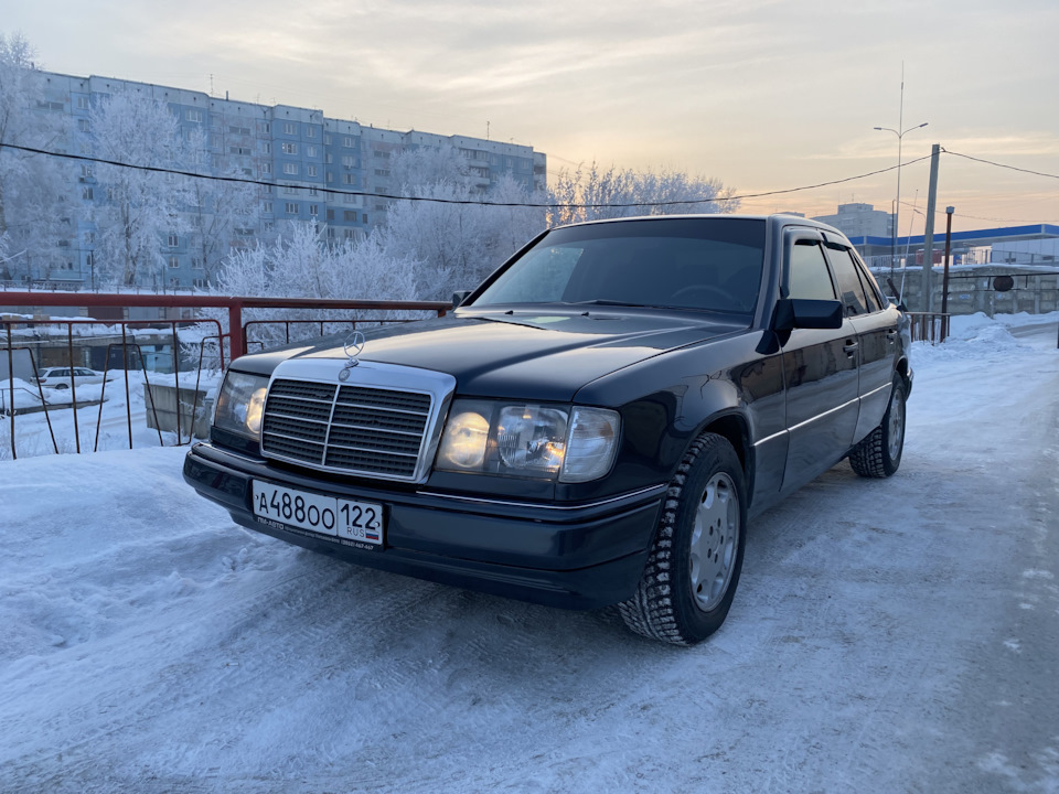 Тонировка по феншую. — Mercedes-Benz E-Class (W124), 2,2 л, 1994 года ...