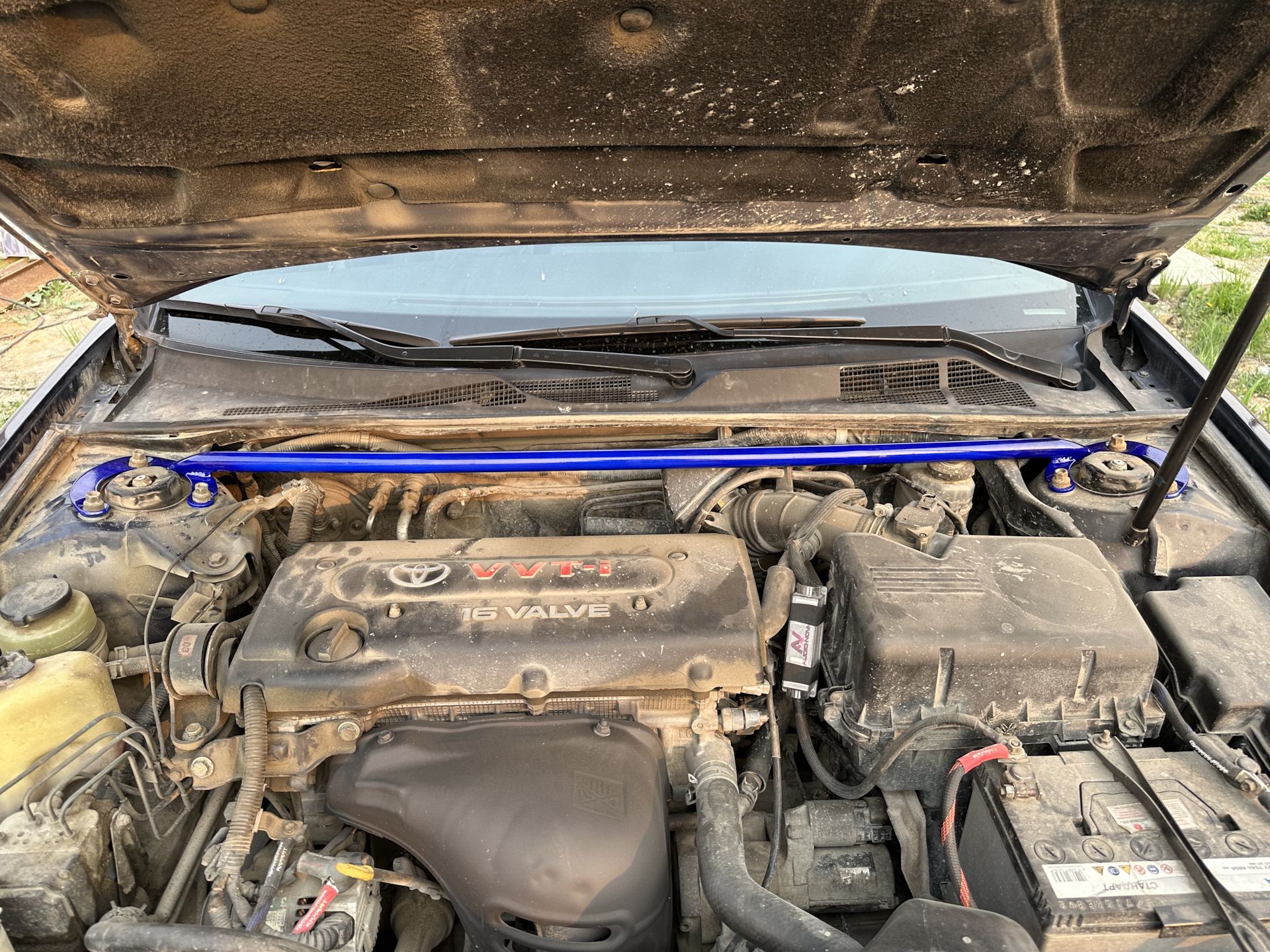Ставим распорку стойки камри xv-30 — Toyota Camry (XV30), 2,4 л, 2004 ...