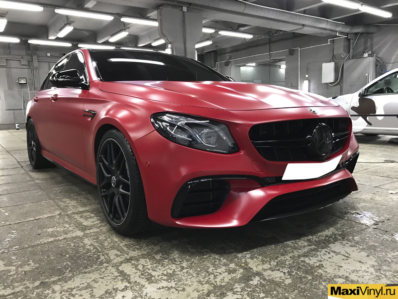 Mercedes AMG gt Red Chrome