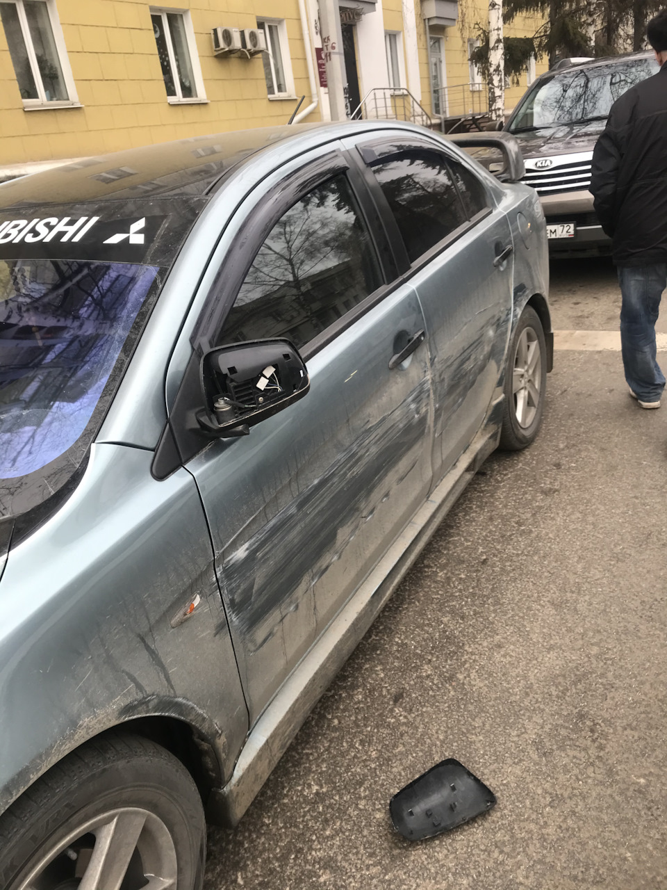 Подготовка к полному перекрасу часть 1 — Mitsubishi Lancer X, 2,4 л, 2008  года | просто так | DRIVE2