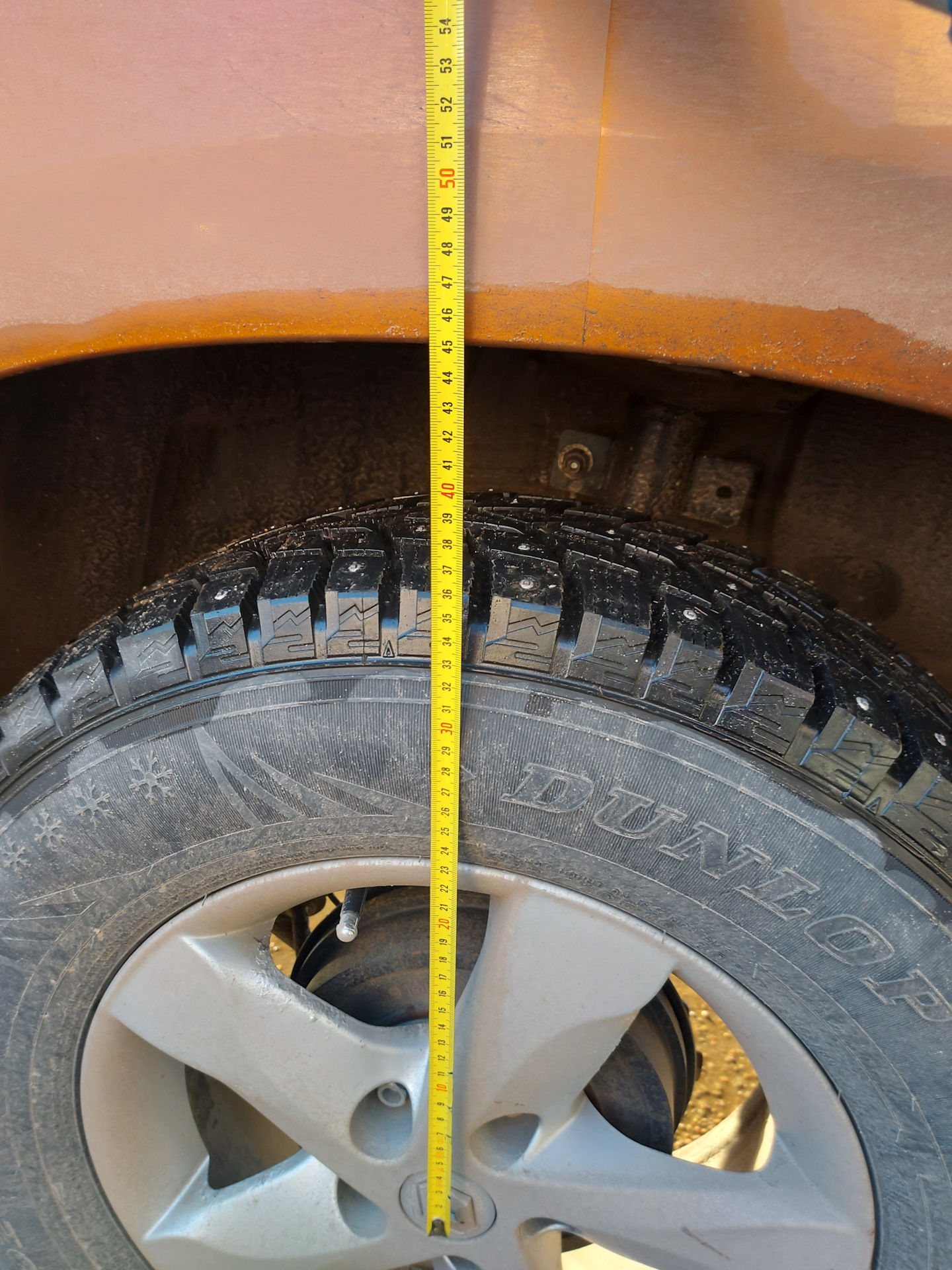 Клиренс Duster 2 на колесах 225/70/16 с увеличенной защитой (без лифта ...