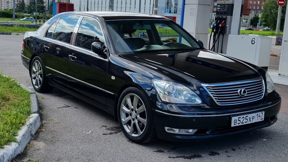 Диагностика управления фарами AFS на Lexus LS 430